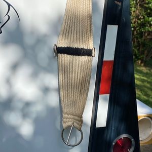 Off White Girth for Large Pony